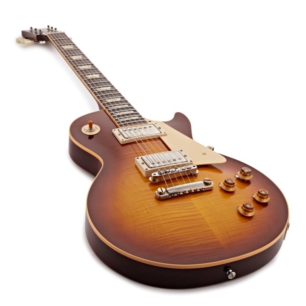 Gibson Custom 1959 Les Paul Standard Reissue VOS, Iced Tea Burst #951409 - body laid down 