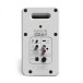 Kanto ORA4 Bookshelf Speakers, White - Rear (Single)