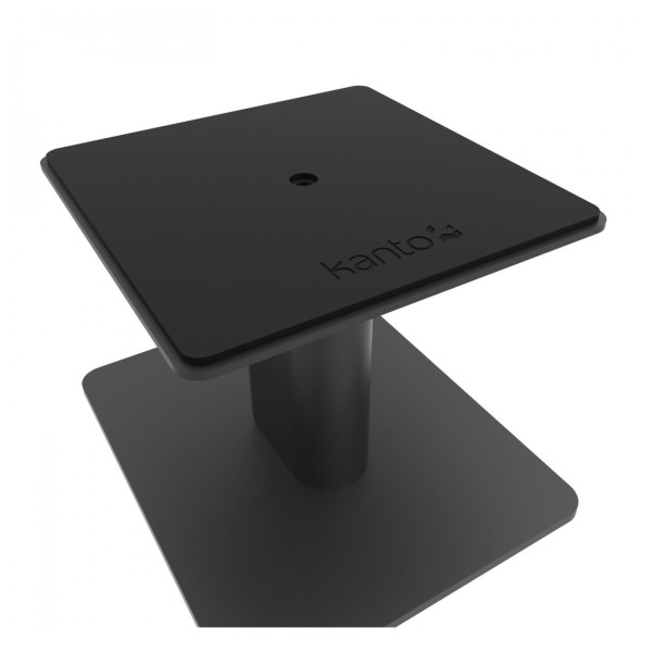 Kanto SP6 Heavy Duty Desktop Speaker Stands 6", Black - Top Plate