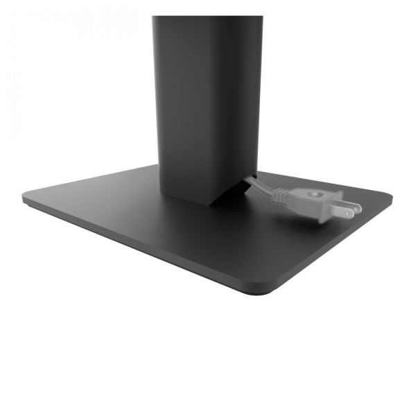 Kanto SP6 Heavy Duty Desktop Speaker Stands 6", Black - Cable Management