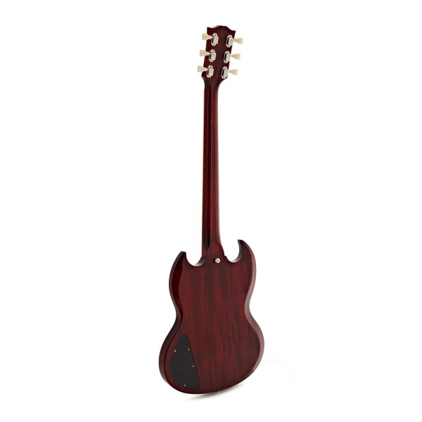 Gibson Custom 1964 SG Standard Reissue Maestro Vibrola VOS, Cherry Red #501874 - rear 