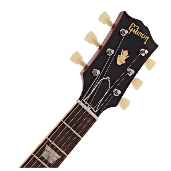Gibson Custom 1964 SG Standard Reissue Maestro Vibrola VOS, Cherry Red #501874 - headstock 