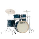 Tama Superstar Classic 22" 5pc Shell Pack, Gloss Sapphire Lacebark Pine