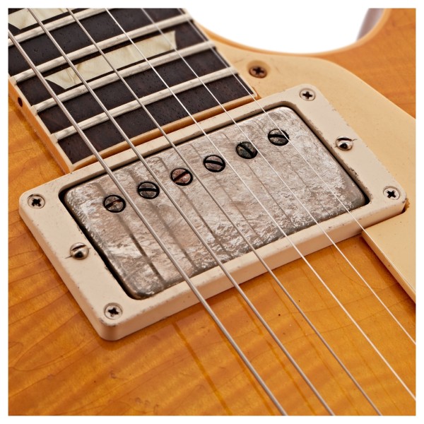 Gibson Custom 1959 Les Paul Standard Reissue Ultra Heavy Aged, Lemon Burst #951141 - neck pickup 