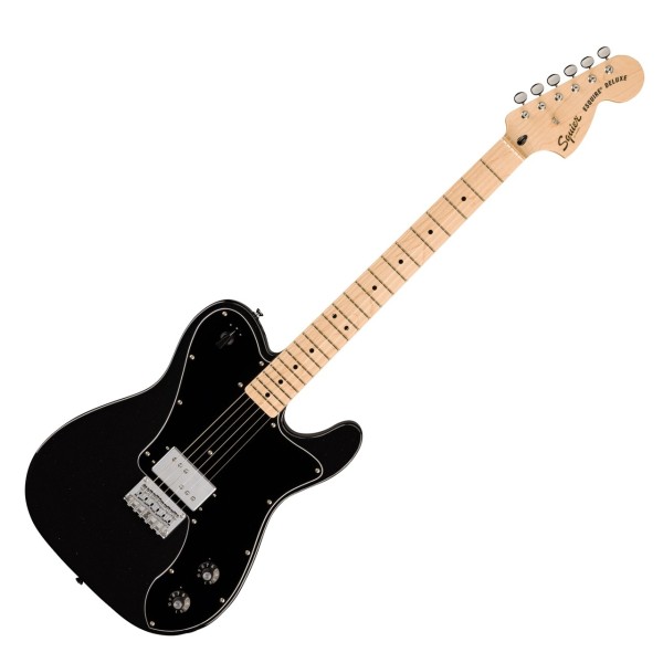 Squier Paranormal Esquire Deluxe, Maple Fingerboard, Metallic Black