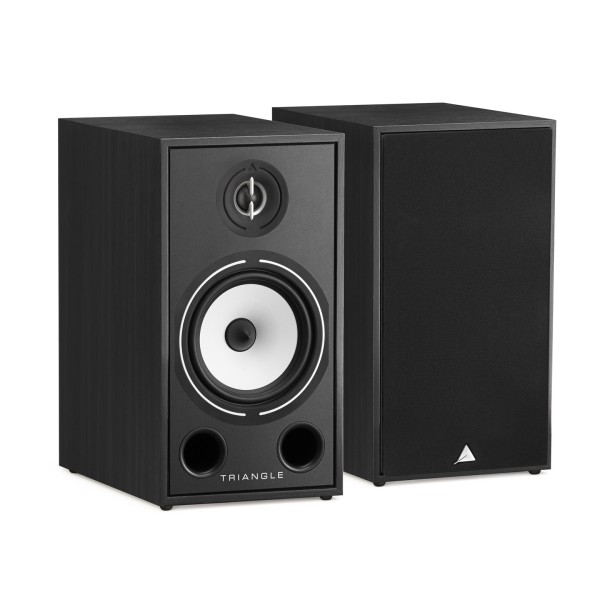 Triangle Borea BR03 Bookshelf Speakers (Pair), Black Ash