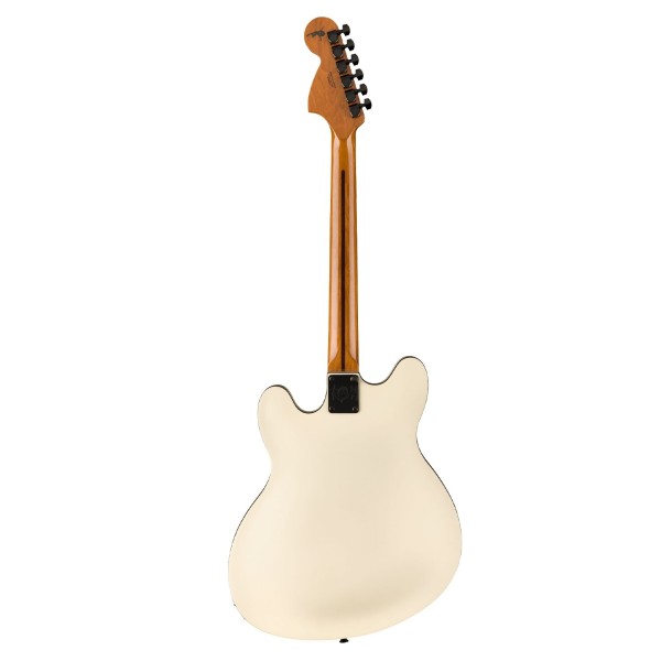 Fender Tom DeLonge Starcaster, RW Satin Olympic White - Back