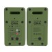 Kanto Ora Powered Reference Desktop Speakers with Bluetooth, Moss - Rear