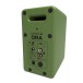 Kanto Ora Powered Reference Desktop Speakers with Bluetooth, Moss - Angled Rear (Single)