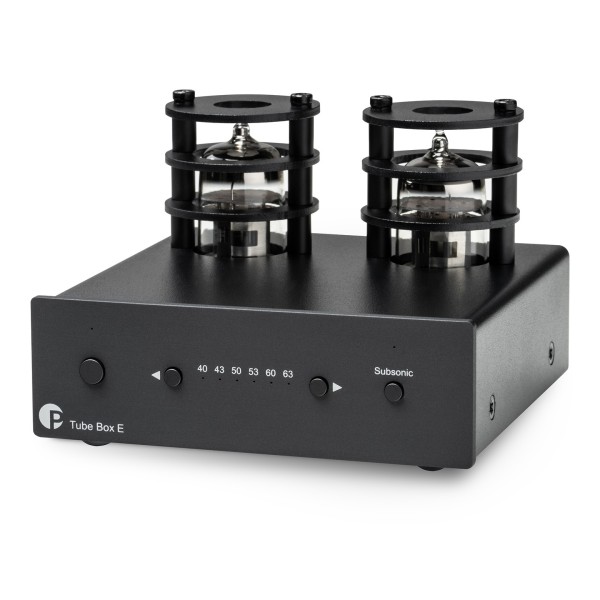 Pro Ject Tube Box E Tube Phono-Preamplifier, Black - lmain 