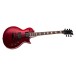 ESP LTD EC-256 Candy Apple Red Satin - Angled