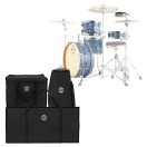 Dixon Drums 'Little Roomer' 20'' 5pc Shell Pack w/Bags, Cerulean Frost
