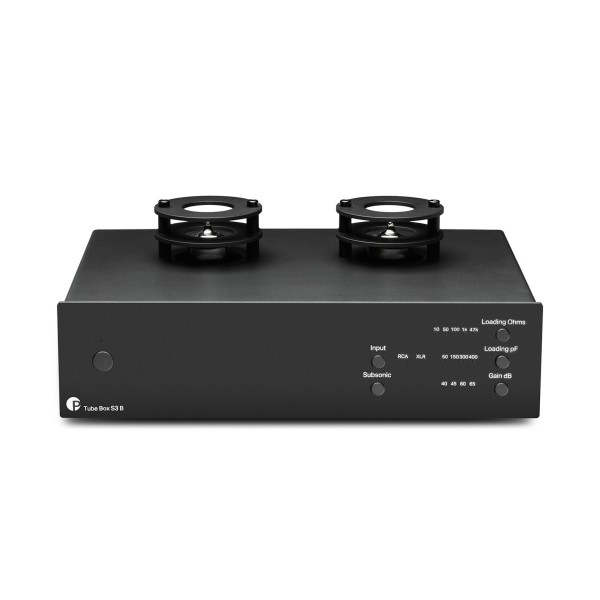 Pro Ject Tube Box S3 B Balanced Audiophile Tube Phone Stage, Black - main 