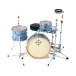 Dixon Drums 'Little Roomer' Gig Pack w/Hardware & Bags, Cerulean Frost