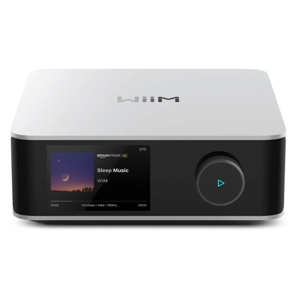 WiiM Amp Ultra Streaming Amplifier, Silver - main