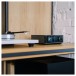 WiiM Amp Ultra Streaming Amplifier, Silver - lifestyle 4 