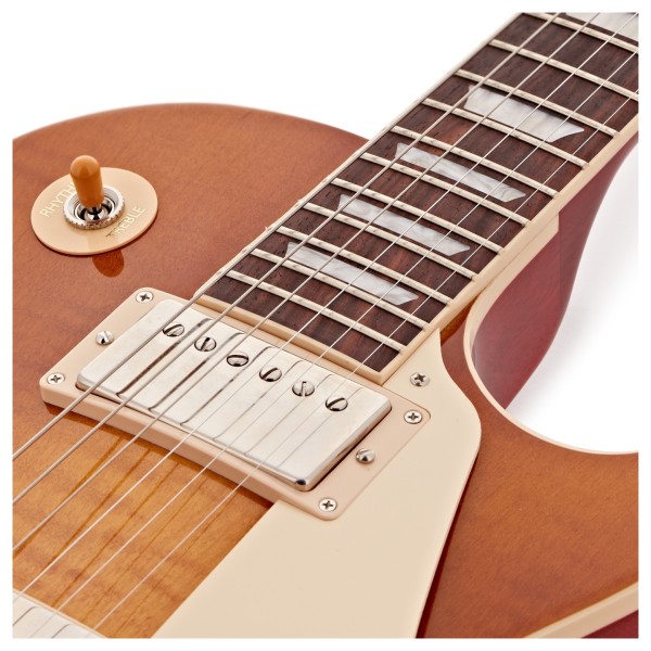 Gibson Les Paul Standard 50s Figured Top, Dirty Lemon Burst #217550018 - neck join 