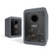 Kanto REN Bluetooth Speakers, Matte Grey - Angled Rear