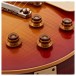 Gibson Custom 1959 Les Paul Standard Reissue VOS, Washed Cherry Sunburst #943402 - knobs 