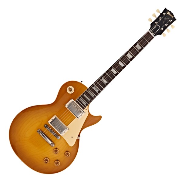 Gibson Custom 1958 Les Paul Standard Reissue VOS, Lemon Burst #85502 - main 