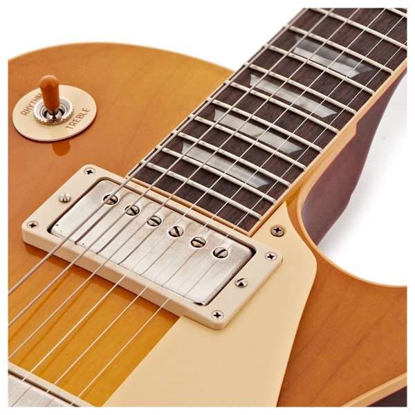 Gibson Custom 1958 Les Paul Standard Reissue VOS, Lemon Burst #85502 - neck join 