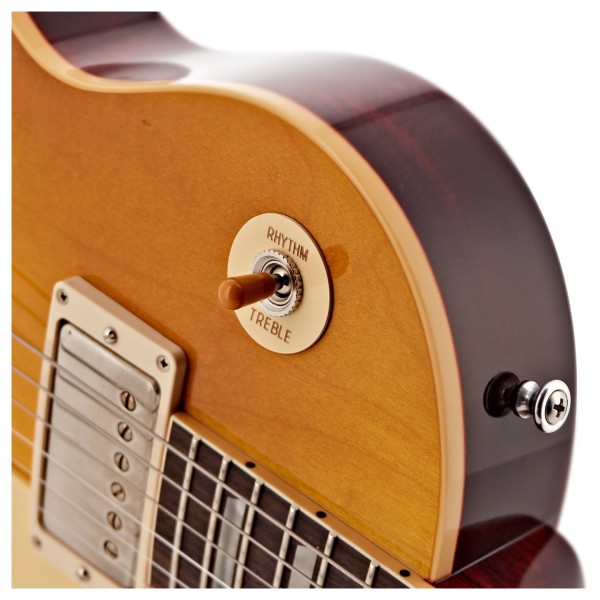 Gibson Custom 1958 Les Paul Standard Reissue VOS, Lemon Burst #85502 - toggle 