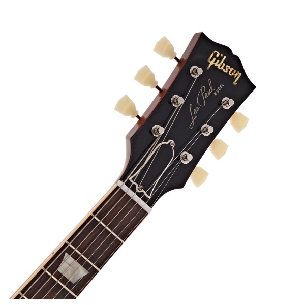 Gibson Custom 1958 Les Paul Standard Reissue VOS, Lemon Burst #85502 - headstock 