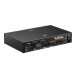 FiiO S15 Audio Streamer, Black - Rear view angled image