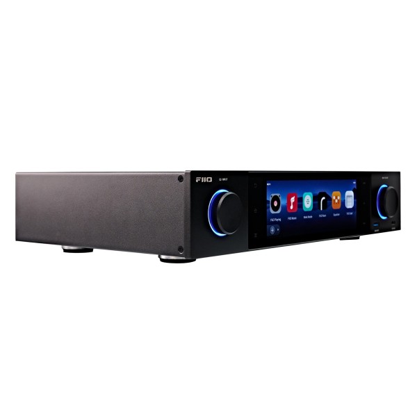FiiO S15 Audio Streamer, Black - angled
