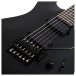 Schecter Damien-6 FR, Satin Black Bridge
