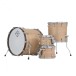 Dixon Cornerstone Hybrid 22'' Drum Kit w/Hardware & Steel Snare, Natural Maple Gloss