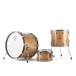 Dixon Cornerstone Hybrid 22'' Drum Kit w/Hardware & Steel Snare, Natural Maple Gloss