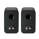 Q Acoustics Q 5010 Bookshelf Speakers, Satin Black (Pair) Back View