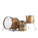 Dixon Cornerstone Hybrid 20'' Drum Kit w/Hardware & Steel Snare, Natural Maple Gloss