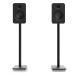 Kanto REN Powered Speakers with SP32 Speaker Stands, Matte Black - Bundle