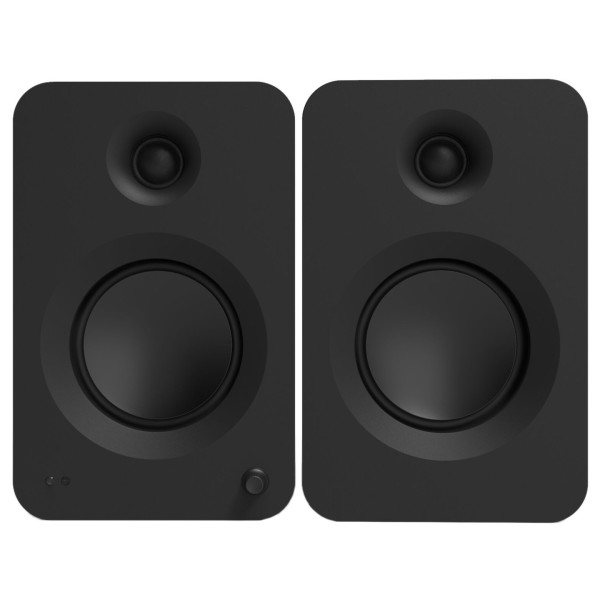Kanto REN Wireless Speakers, Matte Black - Front