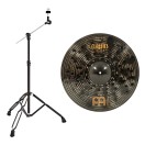 Meinl Classics Custom Dark 20'' Ride & Gear4music Boom Arm Stand, Black
