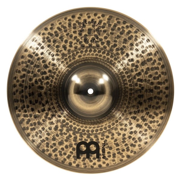 Meinl Pure Alloy Custom 16" Medium Thin Crash & Gear4music Boom Arm Stand, Black