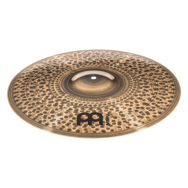 Meinl Pure Alloy Custom 16" Medium Thin Crash & Gear4music Boom Arm Stand, Black