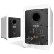 Kanto REN Bluetooth Wireless Bookshelf Speakers, Matte White - Angled Rear