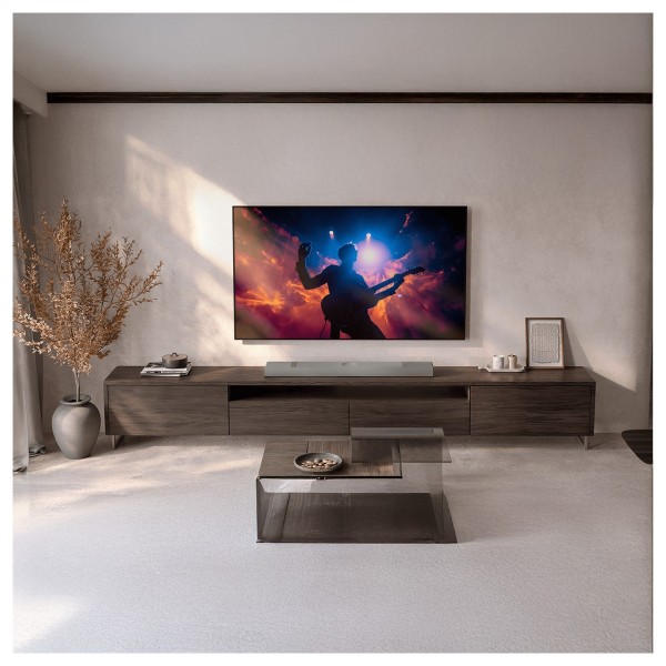 KEF XIO Soundbar, Slate Black - lifestyle - 4