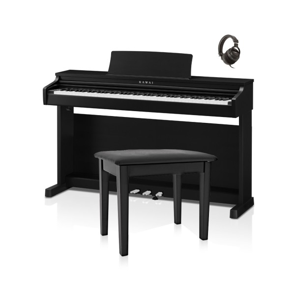 Kawai CX-202 Digital Piano Package, Satin Black
