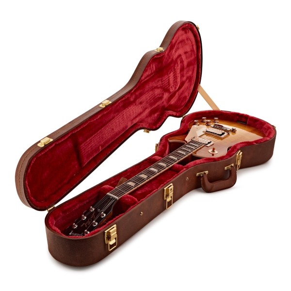 Gibson Les Paul Standard 60s Double Trouble, Vintage Honey Burst Gloss #211550186 - case 