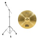 Meinl HCS 18'' Crash-Ride Cymbal & Gretsch Explorer Series Boom Cymbal Stand