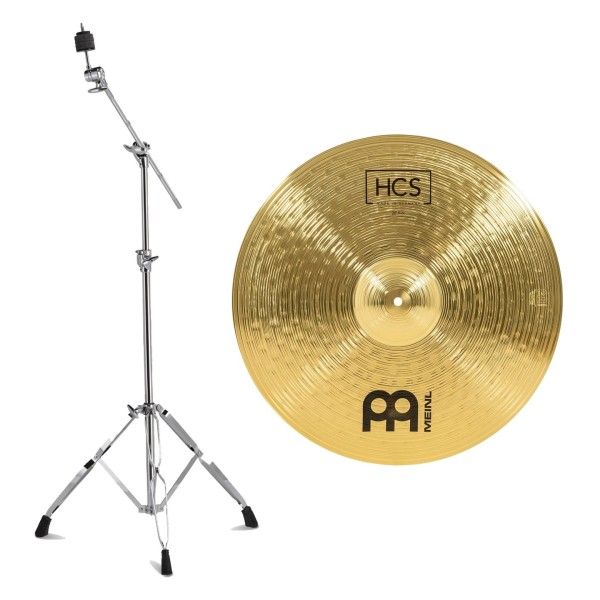 Meinl HCS 20'' Ride & Gretsch Explorer Series Boom Cymbal Stand