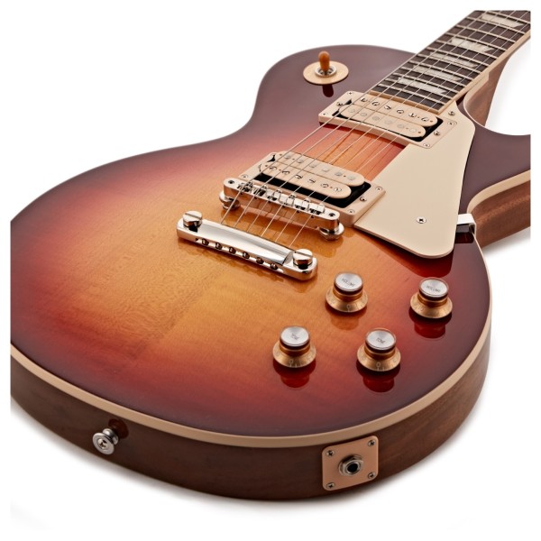 Gibson Les Paul Standard 60s Double Trouble, Vintage Bourbon Burst Gloss #211350008 - bod close 