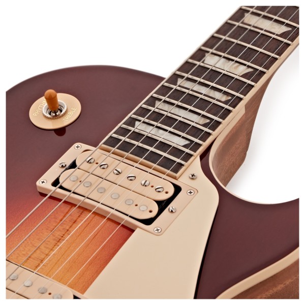 Gibson Les Paul Standard 60s Double Trouble, Vintage Bourbon Burst Gloss #211350008 - neck join 