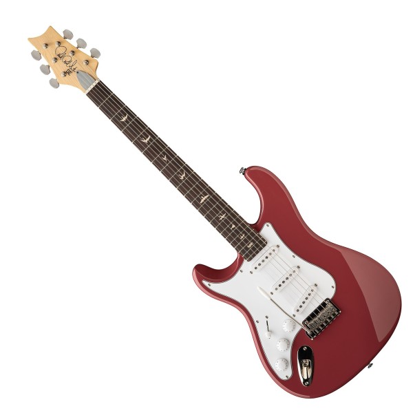 PRS SE Silver Sky Left-Handed, Derby Red