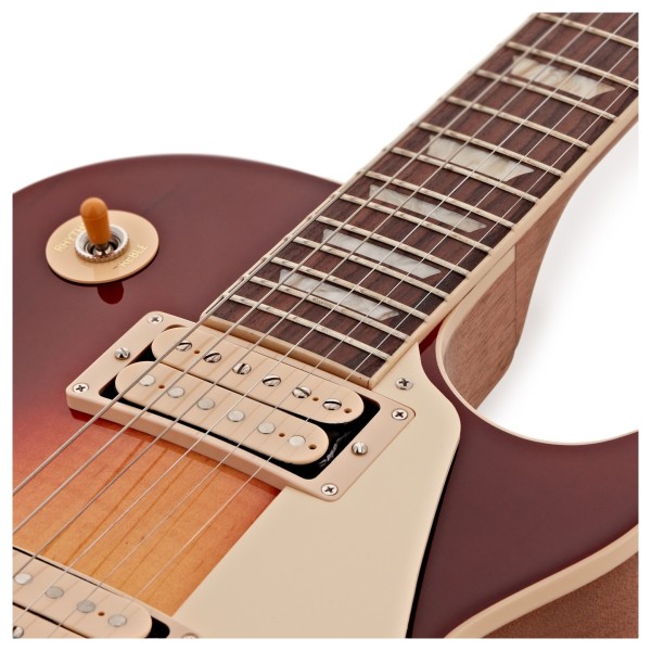 Gibson Les Paul Standard 50s Double Trouble, Vintage Bourbon Burst Gloss #209950071 - neck join 