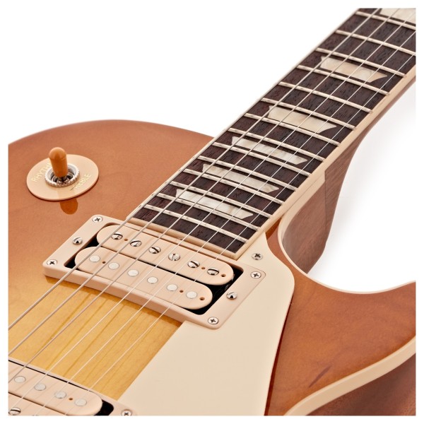 Gibson Les Paul Standard 50s Double Trouble, Vintage Honey Burst Gloss #209850261 - neck join  